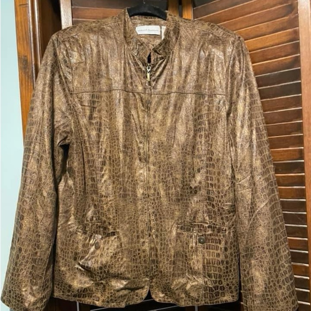 Snake skin jacket